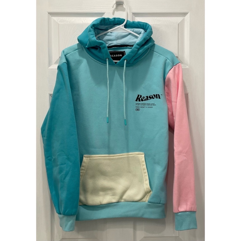 Reason Color Block Hoodie